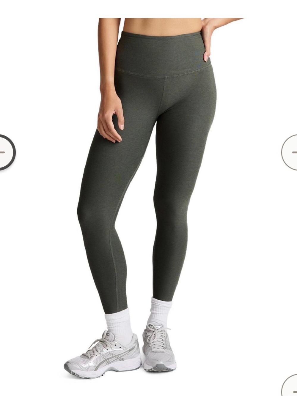 Beyond Yoga Olive High-Waist Leggings